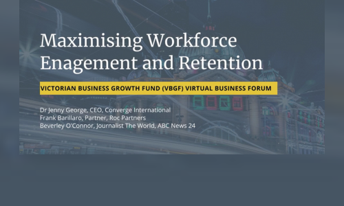 Maximising workforce engagement and retention